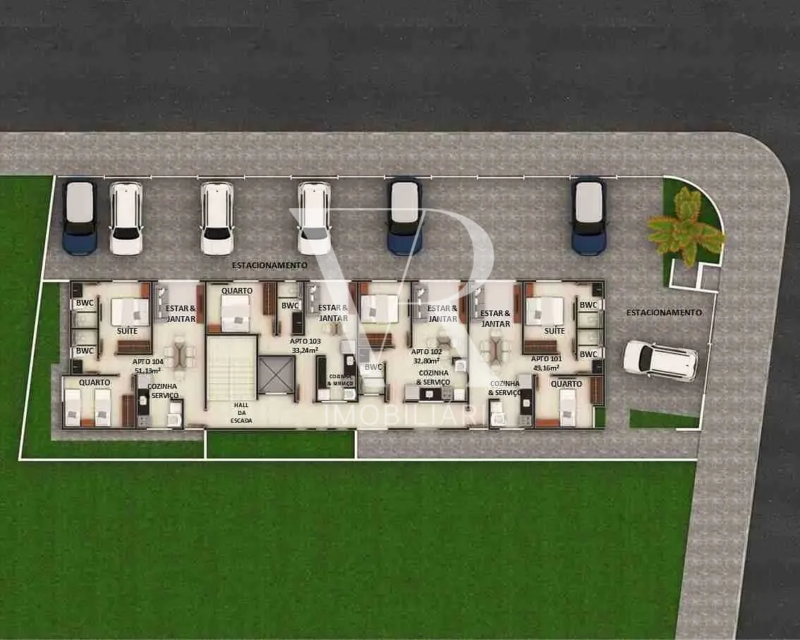 Apartamento, 2 quartos, 56 m² - Foto 10