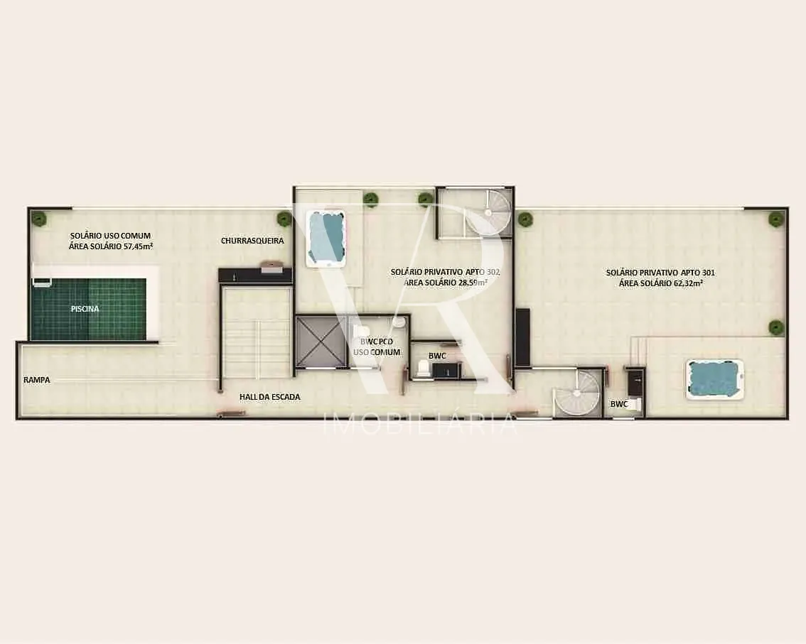 Apartamento, 2 quartos, 56 m² - Foto 9