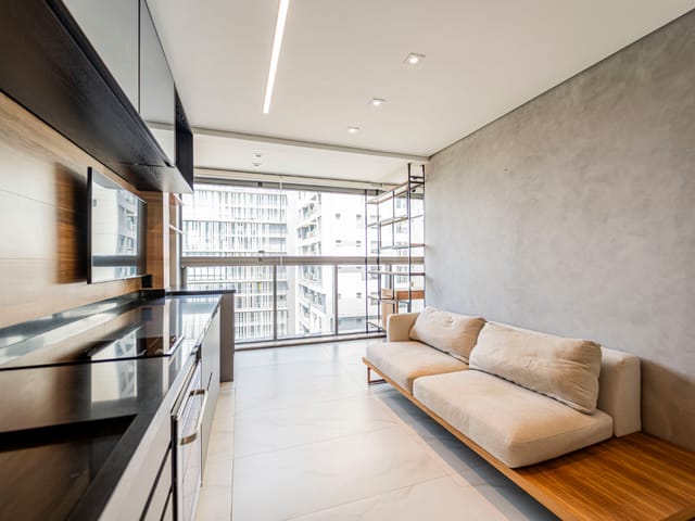 Apartamento com 40m² 1 quarto e 1 banheiro, à venda, no bairro Pinheiros em São Paulo