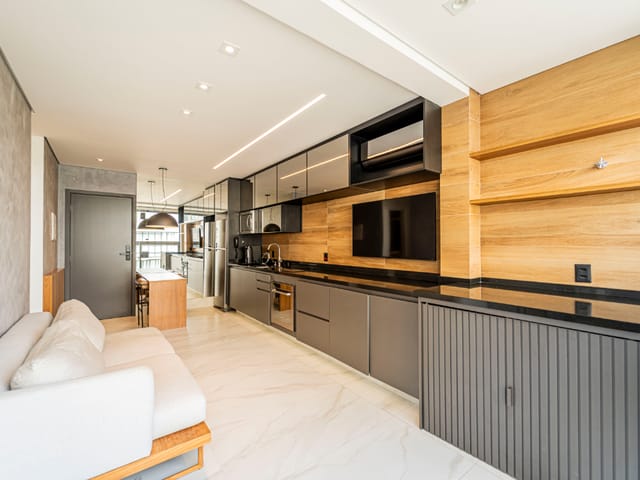 Apartamento com 40m² 1 quarto e 1 banheiro, à venda, no bairro Pinheiros em São Paulo