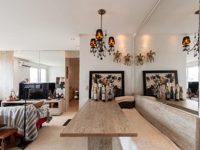 Apartamento com 55m² 1 quarto e 1 banheiro, à venda, no bairro Jardim Luzitania em São Paulo