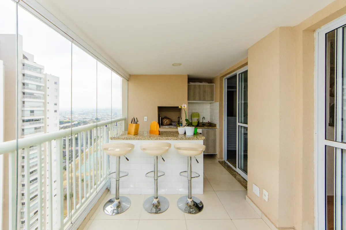 Apartamento para venda em Tatuapé com 3 quartos, sendo 2 suítes, 92m²
