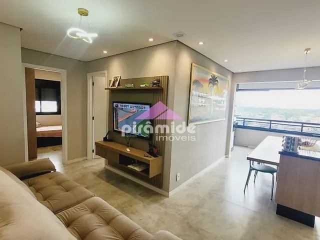 Apartamento com 76m² 3 quartos e 3 banheiros, à venda, no bairro Jardim Satélite em São José dos Campos