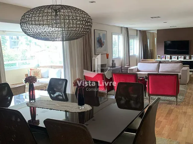 Apartamento com 206m² 3 quartos e 5 banheiros, à venda, no bairro Campo Belo em São Paulo