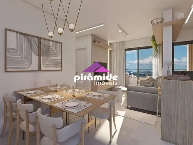 Apartamento com 67m² 2 quartos e 2 banheiros, à venda, no bairro Jardim das Indústrias em São José dos Campos