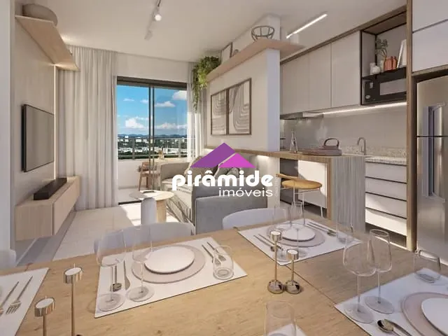 Apartamento com 67m² 2 quartos e 2 banheiros, à venda, no bairro Jardim das Indústrias em São José dos Campos