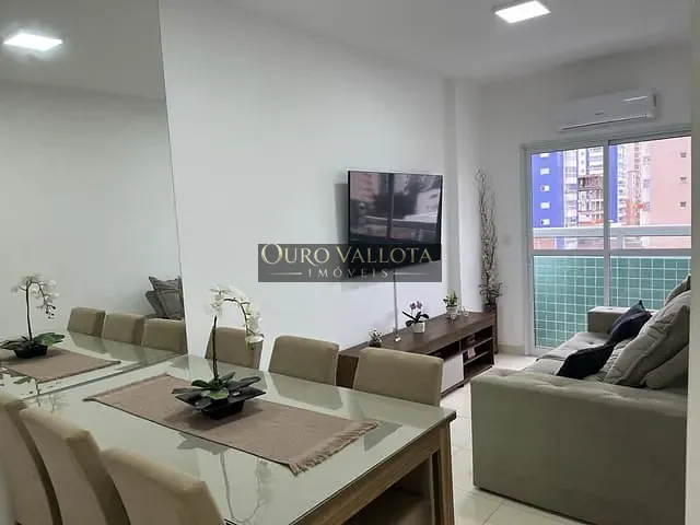 Apartamento com 80m², à venda, no bairro Aviação em Praia Grande