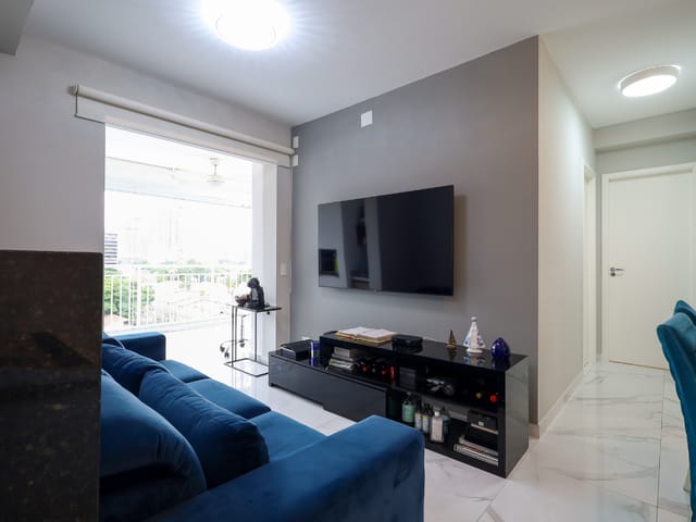 Apartamento com 2000m² 2 quartos e 2 banheiros, à venda, no bairro Brooklin Paulista em São Paulo
