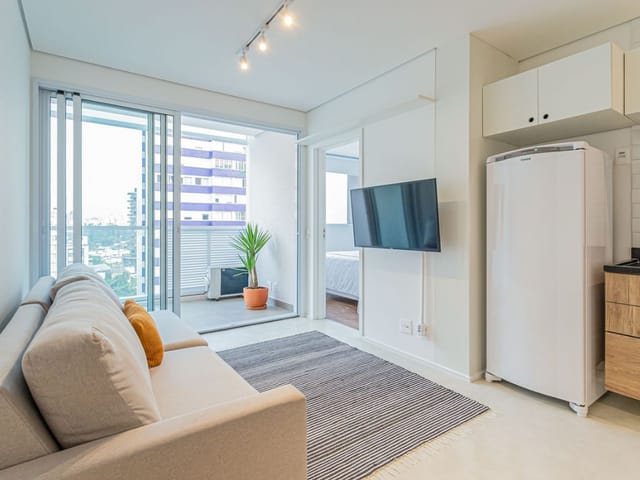 Apartamento com 45m² 1 quarto e 1 banheiro, à venda, no bairro Vila Madalena em São Paulo
