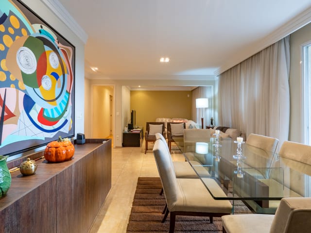 Apartamento com 130m² 3 quartos e 5 banheiros, à venda, no bairro Paraíso do Morumbi em São Paulo