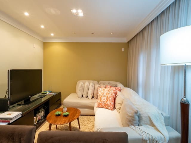 Apartamento com 130m² 3 quartos e 5 banheiros, à venda, no bairro Paraíso do Morumbi em São Paulo