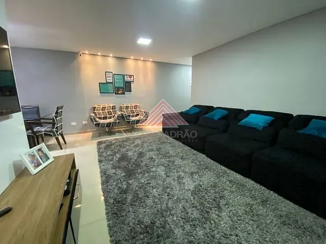 Apartamento com 105m² 3 quartos e 1 banheiro, à venda, no bairro Vila Bocaina em Mauá