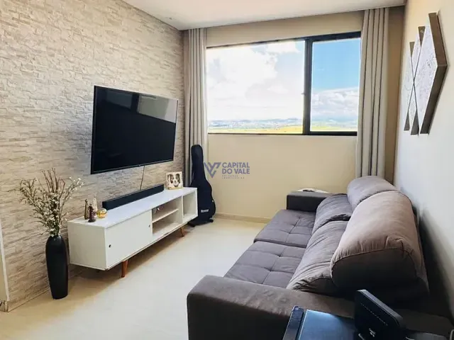 Apartamento 2 quartos e 1 banheiro, à venda, no bairro Parque Residencial Aquarius em São José dos Campos