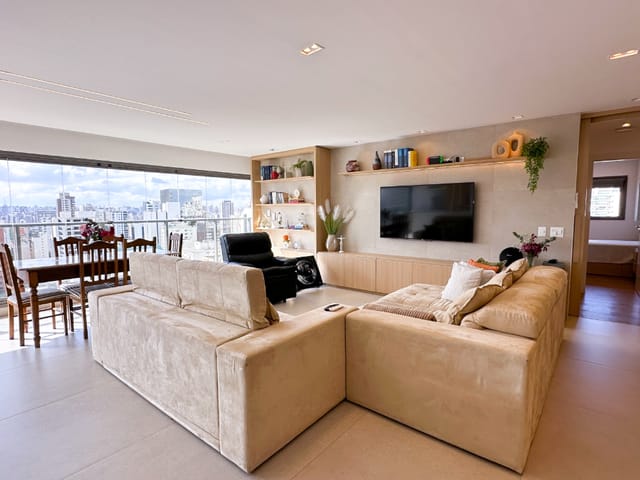 Foto do Apartamento - Apartamento para venda em Campo Belo com 3 quartos, sendo 3 suítes , 143m² | Correteria Imóveis