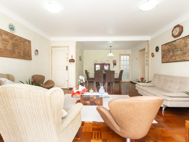 Foto do Apartamento - Apartamento para venda em Indianópolis com 4 quartos, sendo 2 suítes , 158m² | Correteria Imóveis