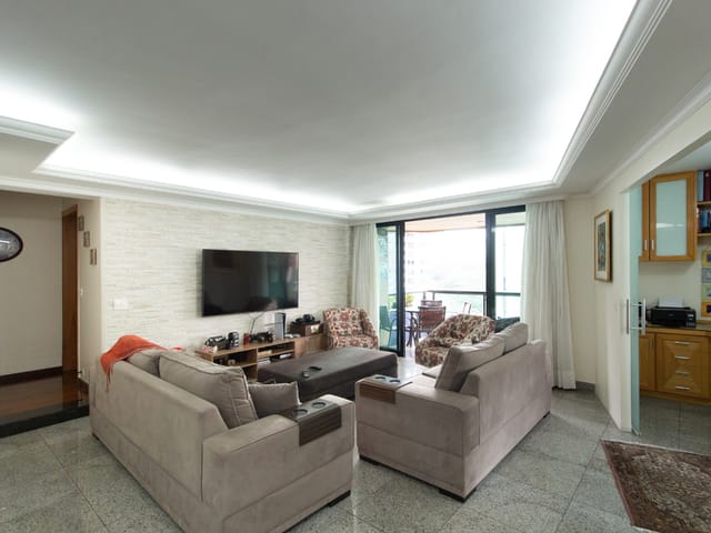 Apartamento com 300m² 5 quartos e 6 banheiros, à venda, no bairro Chácara Klabin em São Paulo