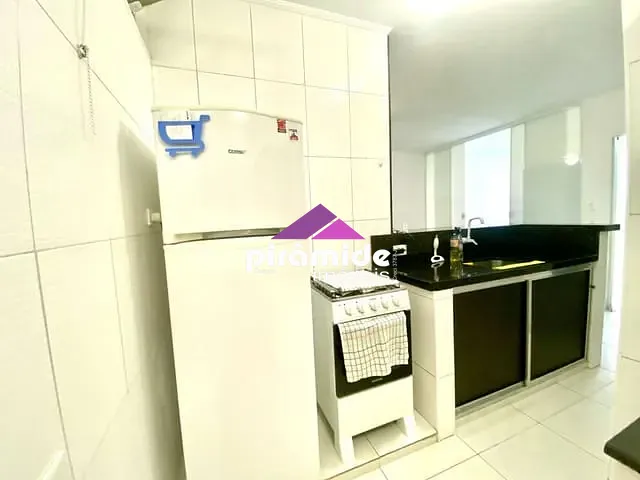 Apartamento com 65m² 2 quartos e 1 banheiro, para alugar, no bairro Loteamento Balneário Camburi em Caraguatatuba