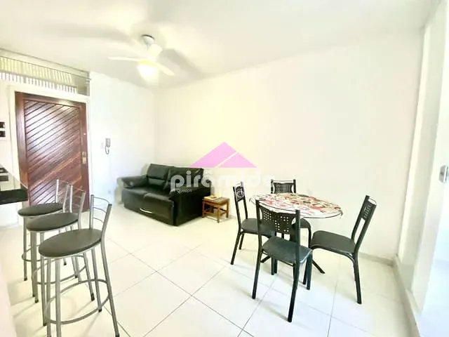 Apartamento com 65m² 2 quartos e 1 banheiro, para alugar, no bairro Loteamento Balneário Camburi em Caraguatatuba
