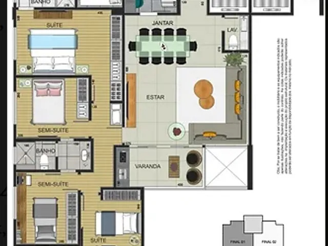 Apartamento com 637m² 4 quartos e 5 banheiros, à venda, no bairro Anchieta em Belo Horizonte