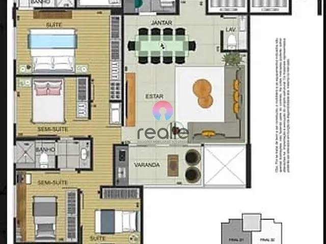 Apartamento com 637m² 4 quartos e 5 banheiros, à venda, no bairro Anchieta em Belo Horizonte