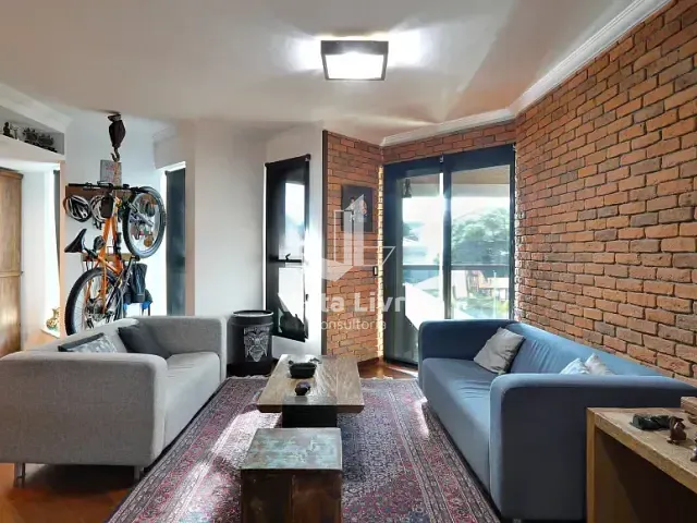 Apartamento com 140m² 3 quartos e 4 banheiros, à venda, no bairro Brooklin Paulista em São Paulo