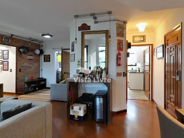 Apartamento com 140m² 3 quartos e 4 banheiros, à venda, no bairro Brooklin Paulista em São Paulo