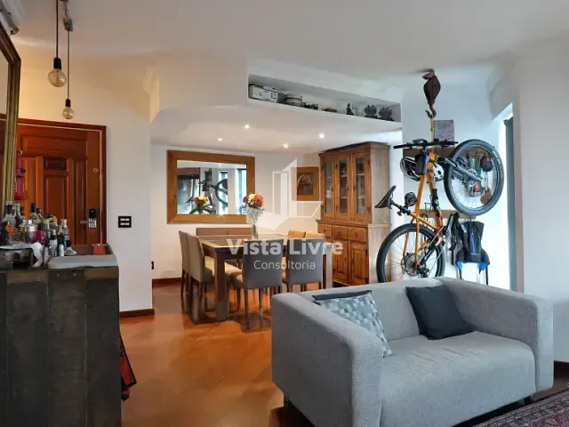 Apartamento com 140m² 3 quartos e 4 banheiros, à venda, no bairro Brooklin Paulista em São Paulo