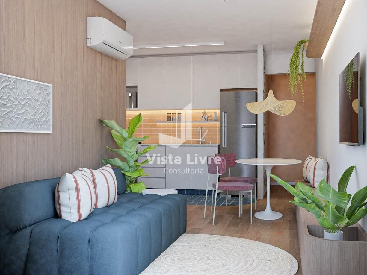 Apartamento à venda com 1 quarto, 50m² - Foto 1