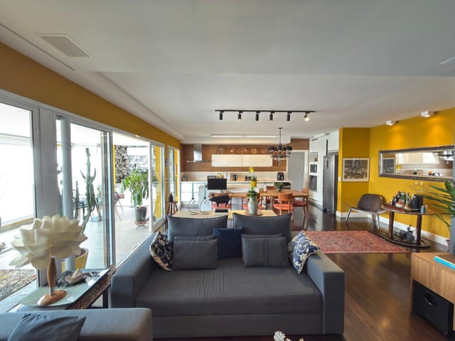 Apartamento com 138m² 2 quartos e 3 banheiros, à venda, no bairro Brooklin Paulista em São Paulo