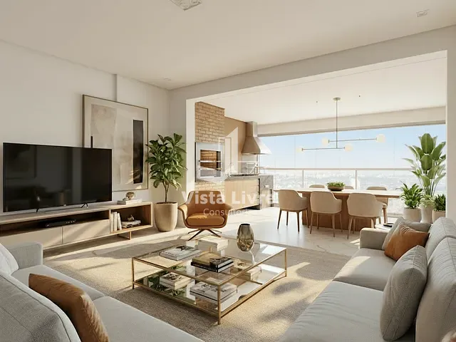 Apartamento com 122m² 3 quartos e 3 banheiros, à venda, no bairro Sumarezinho em São Paulo