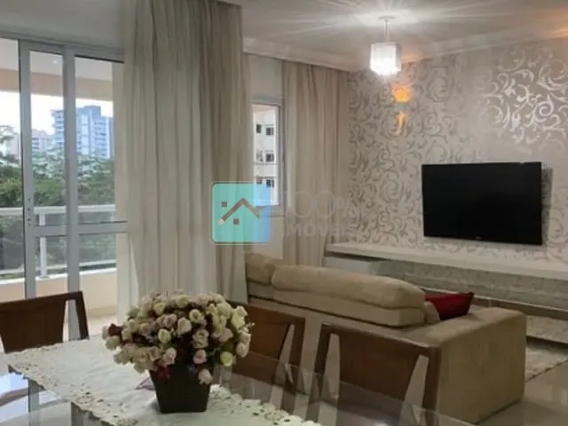 Apartamento com 80m² 2 quartos e 2 banheiros, para alugar, no bairro Parque Residencial Aquarius em São José dos Campos