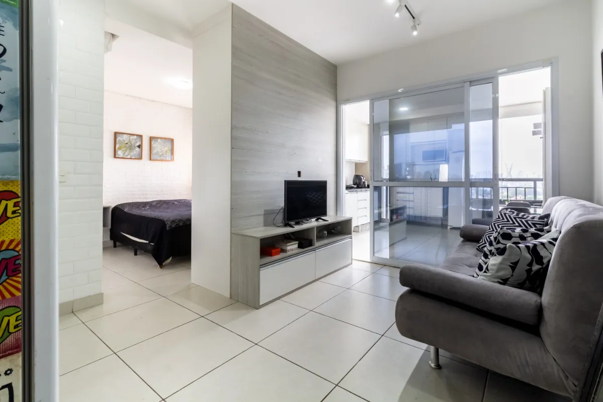 Apartamento para venda em Vila Cordeiro com 1 quarto, 36m²