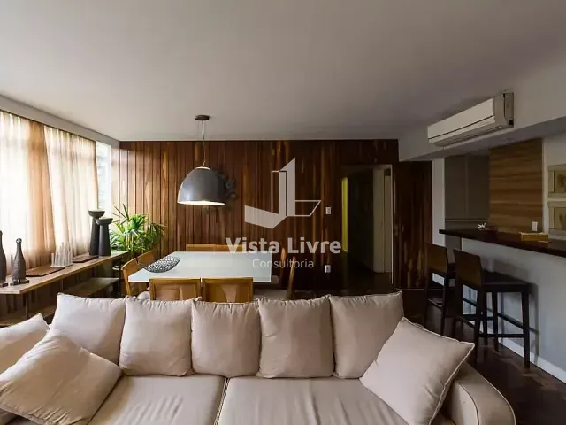 Apartamento com 140m² 4 quartos e 4 banheiros, à venda, no bairro Jardim Paulista em São Paulo