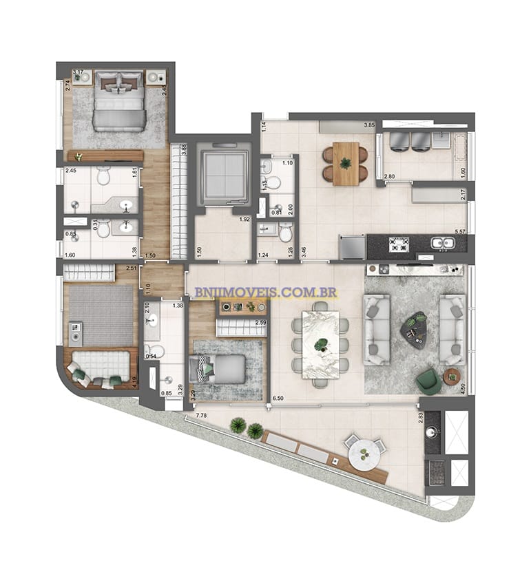 Apartamento, 1 quarto, 10 m² - Foto 12