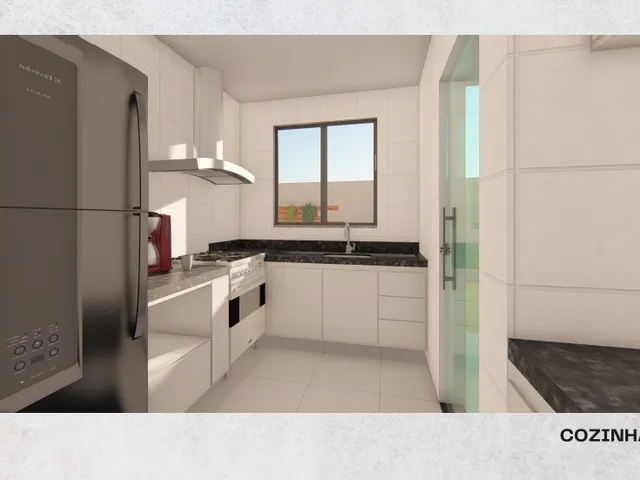 Apartamento com 159m² 3 quartos e 1 banheiro, à venda, no bairro Cabral em Contagem