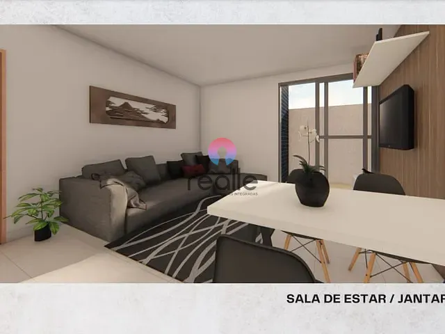 Apartamento com 159m² 3 quartos e 1 banheiro, à venda, no bairro Cabral em Contagem