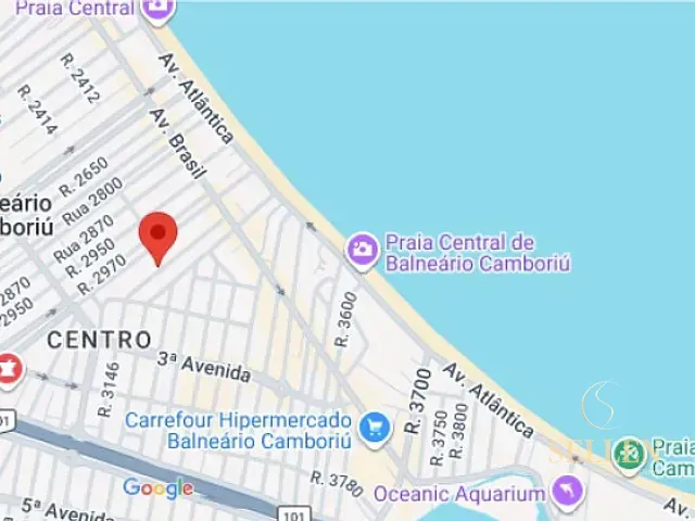 Apartamento com 198m² 3 quartos e 3 banheiros, à venda, no bairro Centro em Balneário Camboriú