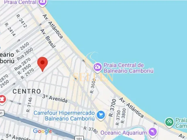 Apartamento com 198m² 3 quartos e 3 banheiros, à venda, no bairro Centro em Balneário Camboriú
