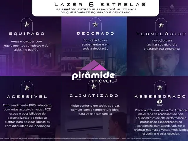 Apartamento com 83m² 3 quartos e 2 banheiros, à venda, no bairro Jardim das Colinas em São José dos Campos