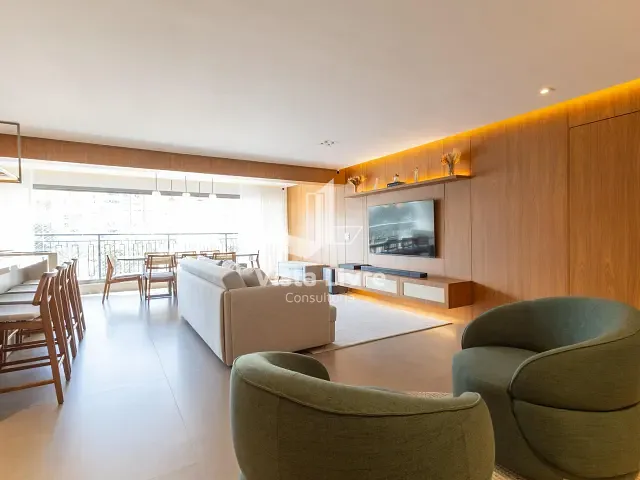 Apartamento com 149m² 3 quartos e 5 banheiros, à venda, no bairro Moema em São Paulo