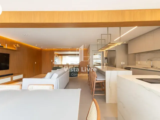 Apartamento com 149m² 3 quartos e 5 banheiros, à venda, no bairro Moema em São Paulo