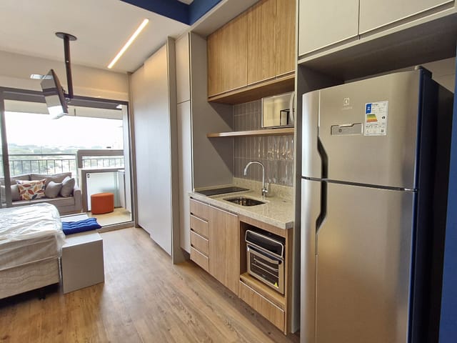 Apartamento com 27m² 1 quarto e 1 banheiro, à venda, no bairro Moema em São Paulo