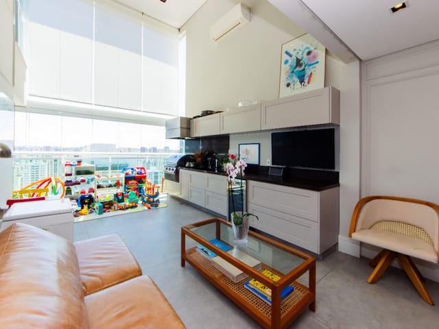 Apartamento com 173m² 3 quartos e 5 banheiros, à venda, no bairro Brooklin em São Paulo