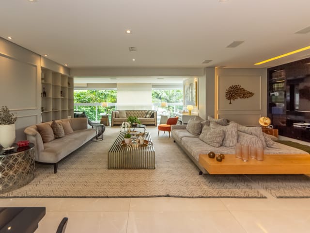 Apartamento com 198m² 3 quartos e 5 banheiros, à venda, no bairro Chácara Klabin em São Paulo