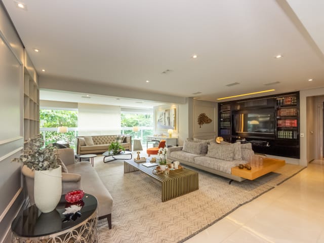 Apartamento com 198m² 3 quartos e 5 banheiros, à venda, no bairro Chácara Klabin em São Paulo