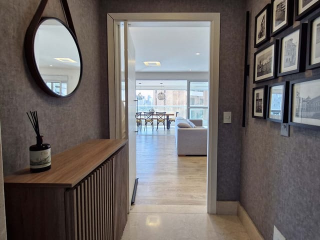 Apartamento com 164m² 3 quartos e 5 banheiros, à venda, no bairro Brooklin em São Paulo
