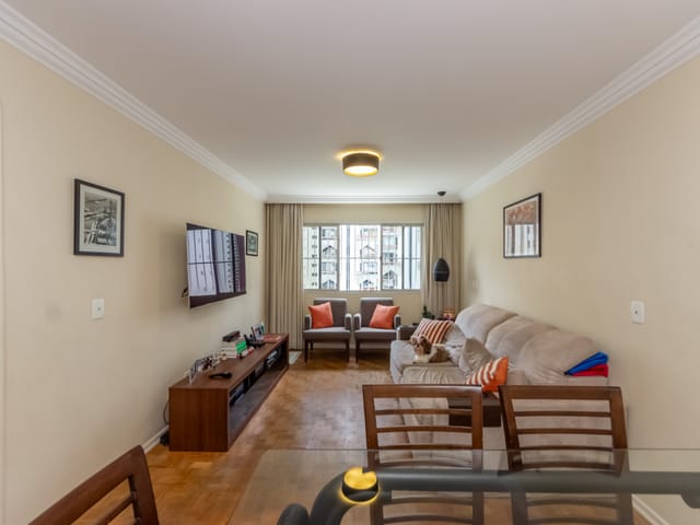 Apartamento com 107m² 3 quartos e 3 banheiros, à venda, no bairro Moema em São Paulo