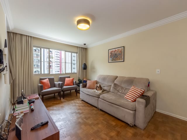 Apartamento com 107m² 3 quartos e 3 banheiros, à venda, no bairro Moema em São Paulo