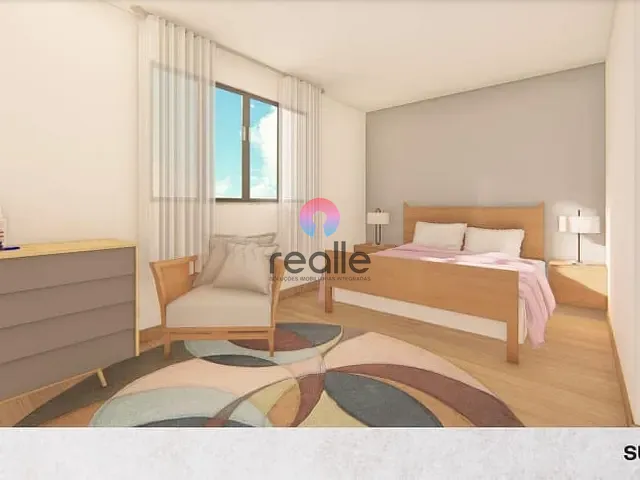 Apartamento com 82m² 3 quartos e 1 banheiro, à venda, no bairro Cabral em Contagem