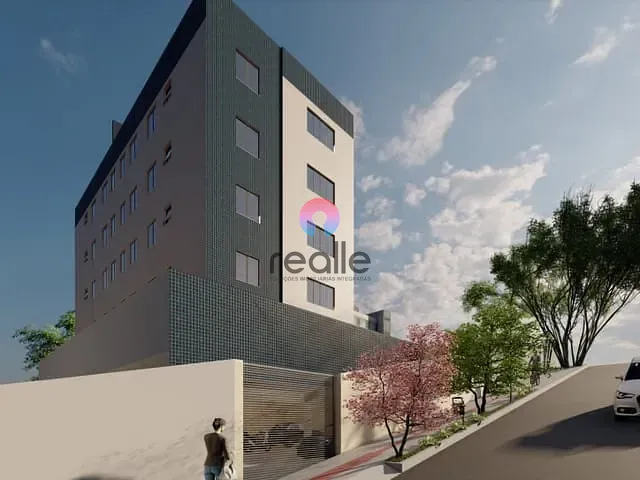 Apartamento com 82m² 3 quartos e 1 banheiro, à venda, no bairro Cabral em Contagem